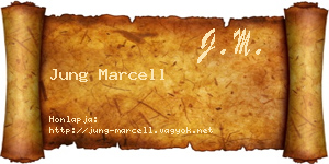 Jung Marcell névjegykártya