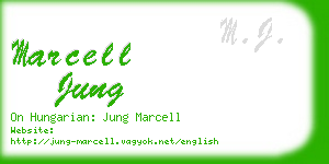 marcell jung business card